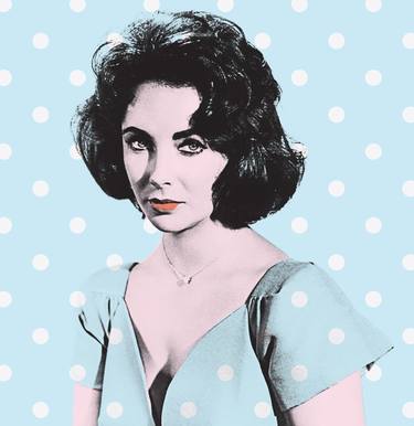 Elizabeth Taylor Portrait Hollywood Icon thumb