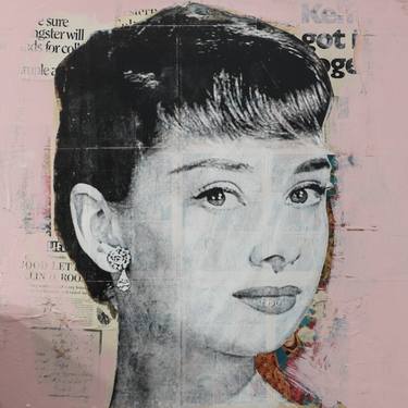 Design Painting collage Printable Audrey Hepburn Pop Art -  Finland