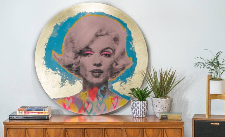 Original Figurative Pop Culture/Celebrity Painting by Dane Shue