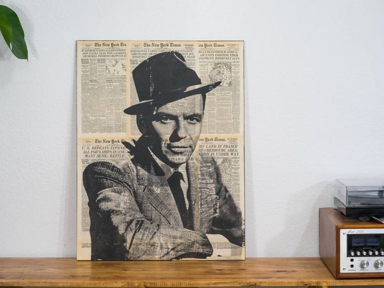 Original Pop Art Pop Culture/Celebrity Collage by Dane Shue