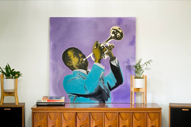 Original Figurative Pop Culture/Celebrity Painting by Dane Shue
