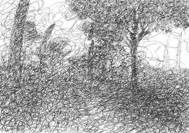 Print of Impressionism Landscape Drawings by Alexander Nikitin