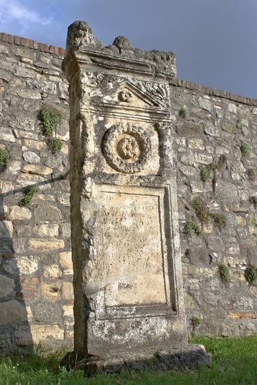 Ancient Rome stone monument with dark sky - Limited Edition 1 of 10 thumb