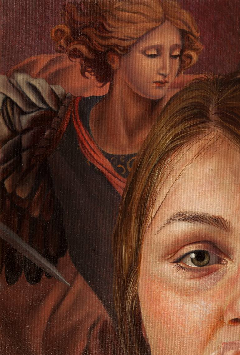 Original Figurative People Painting by Agnieszka Nienartowicz