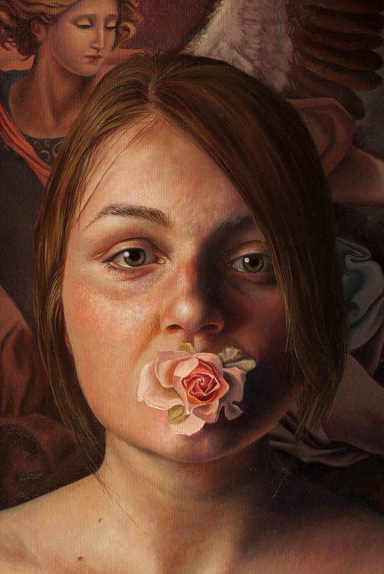 Original Figurative People Painting by Agnieszka Nienartowicz