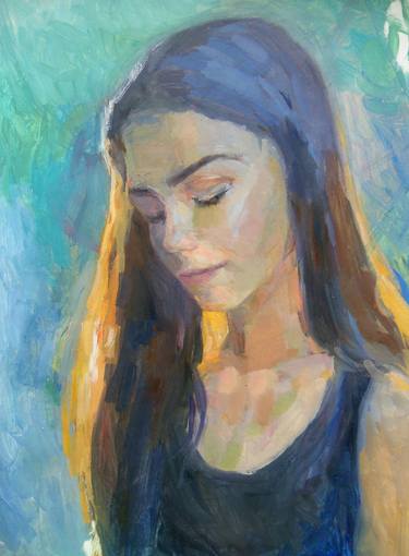 Original Portrait Paintings by Veronika Ryzhenko