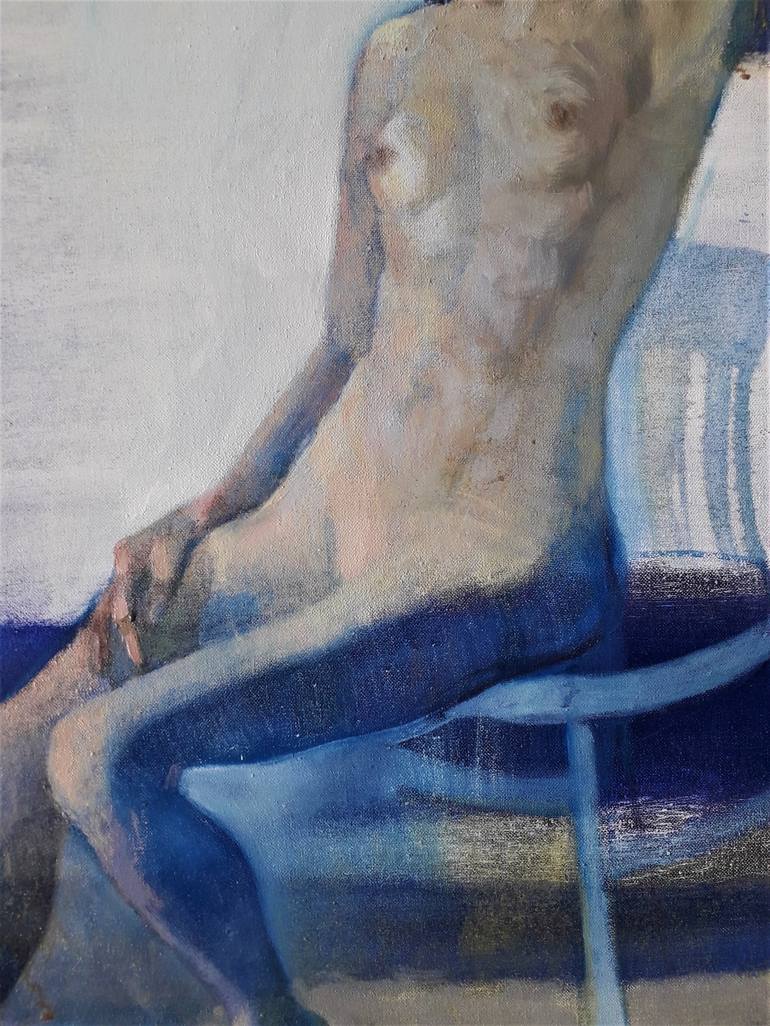 Original Nude Painting by Veronika Ryzhenko