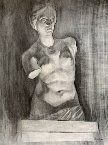 Original Fine Art Nude Drawings by Veronika Ryzhenko