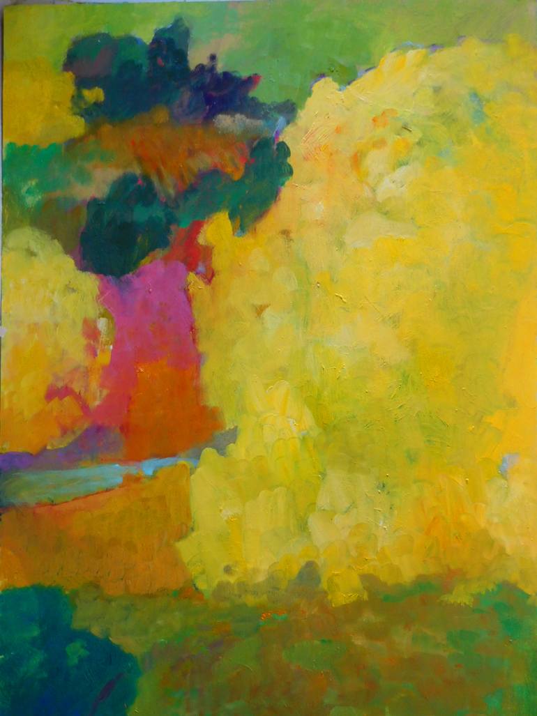 Mimosa Painting by Ann Cameron McDonald | Saatchi Art