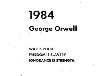 1984 George Orwell thumb