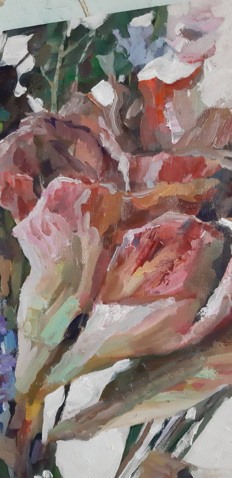 Original Expressionism Botanic Painting by Наталья Макоед