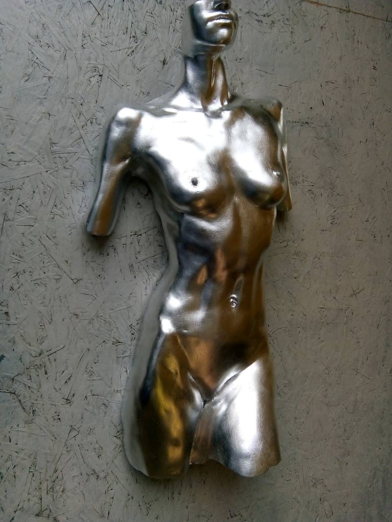 Original Figurative Nude Sculpture by Anthony Jeffries