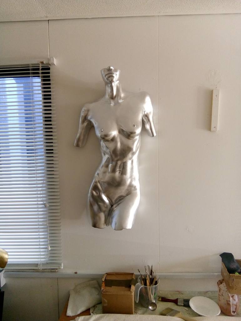 Original Figurative Nude Sculpture by Anthony Jeffries