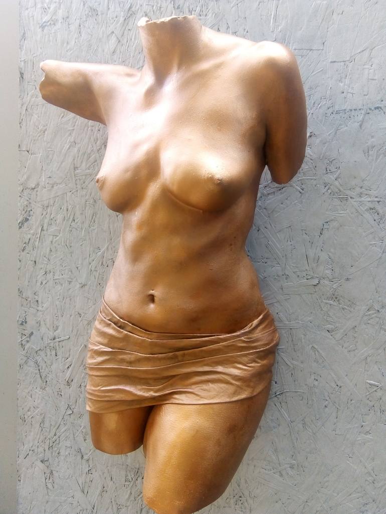 Original Figurative Nude Sculpture by Anthony Jeffries