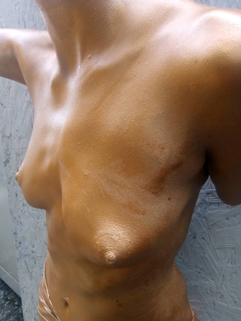 Original Figurative Nude Sculpture by Anthony Jeffries