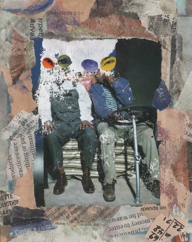 Print of Dada People Collage by Joey Hirsh