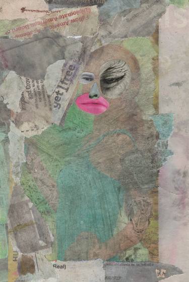 Print of Abstract Portrait Collage by Joey Hirsh