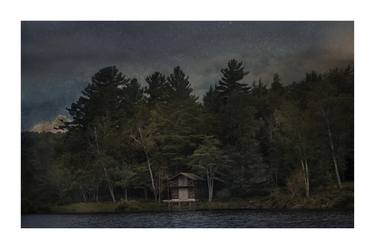 Log Camp - 18 x 12" - Dusk Series - Limited Edition of 90 thumb