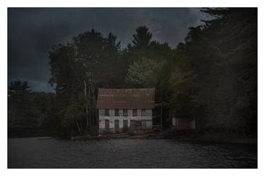 Abandoned House, Long Lake - 36 x 24" - Dusk Series - Limited Edition of 20 thumb