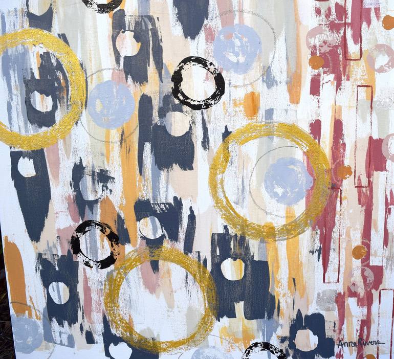 Original Abstract Painting by Anne Rivers