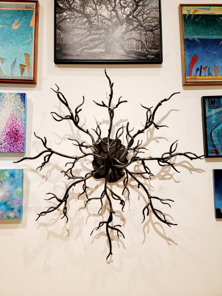Original Abstract Nature Sculpture by Cole Mclaughlin