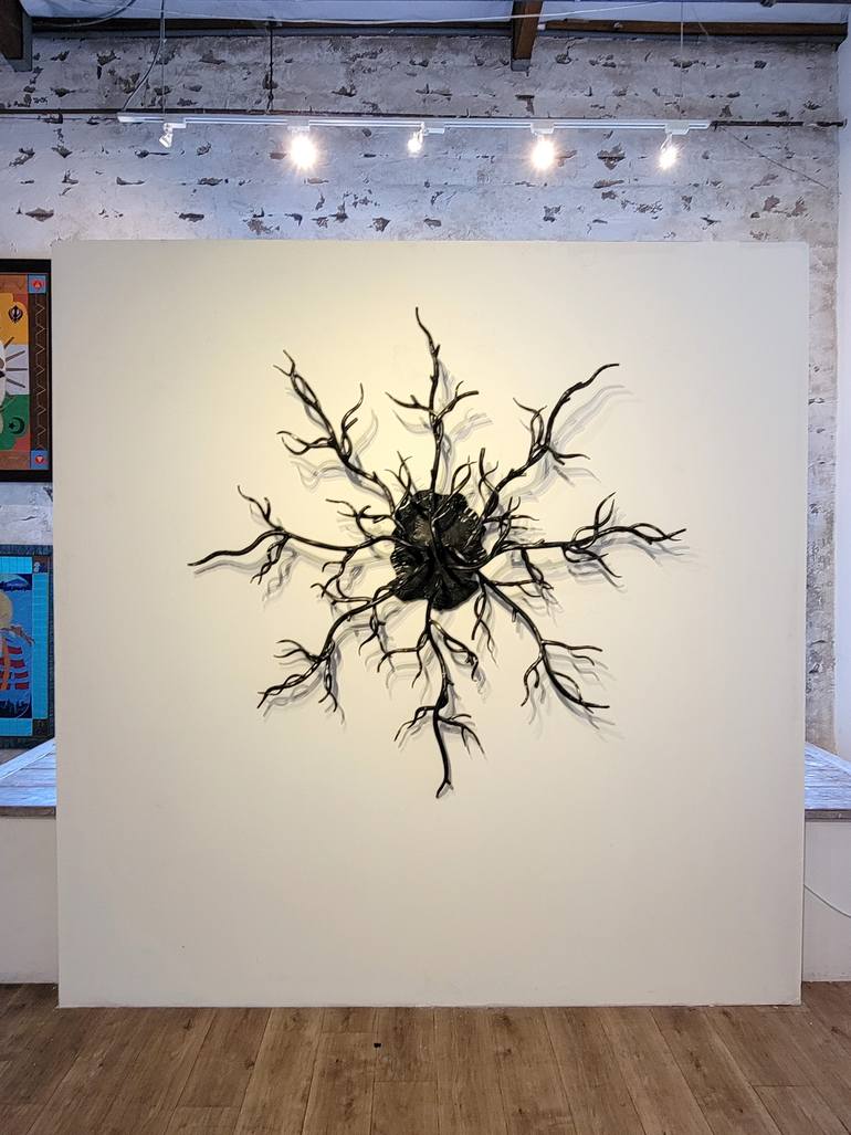 Original Abstract Nature Sculpture by Cole Mclaughlin