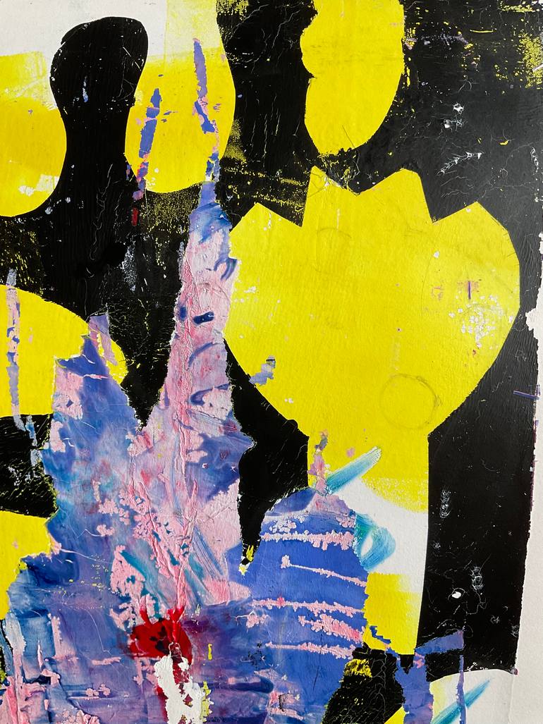 Original Abstract Landscape Printmaking by Carol Mcdermott