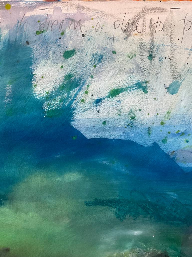 Original Abstract Landscape Painting by Carol Mcdermott