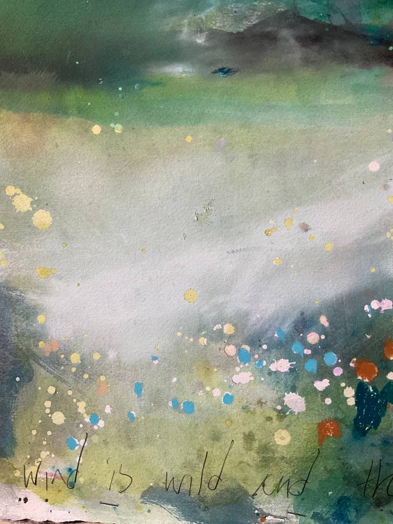 Original Abstract Landscape Painting by Carol Mcdermott