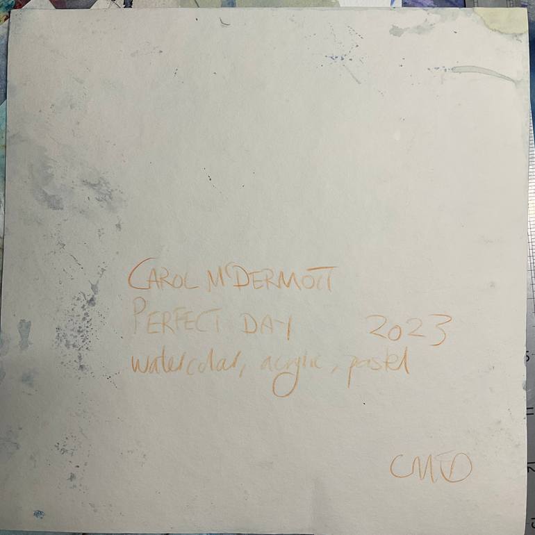 Original Abstract Landscape Painting by Carol Mcdermott