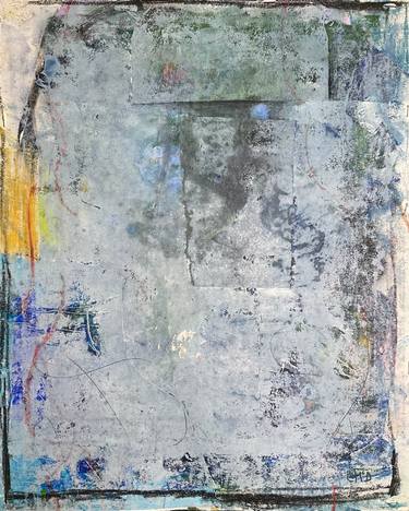 Original Color Field Painting Abstract Mixed Media by Carol Mcdermott