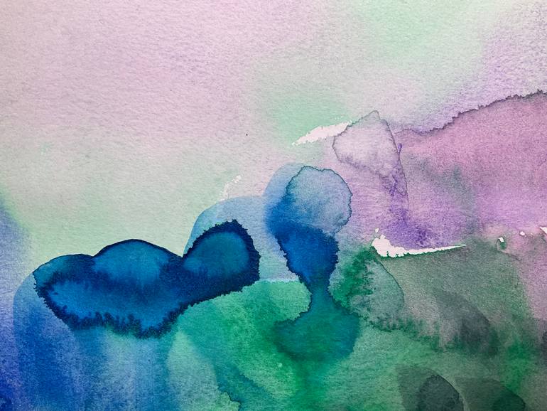 Original Abstract Landscape Painting by Carol Mcdermott