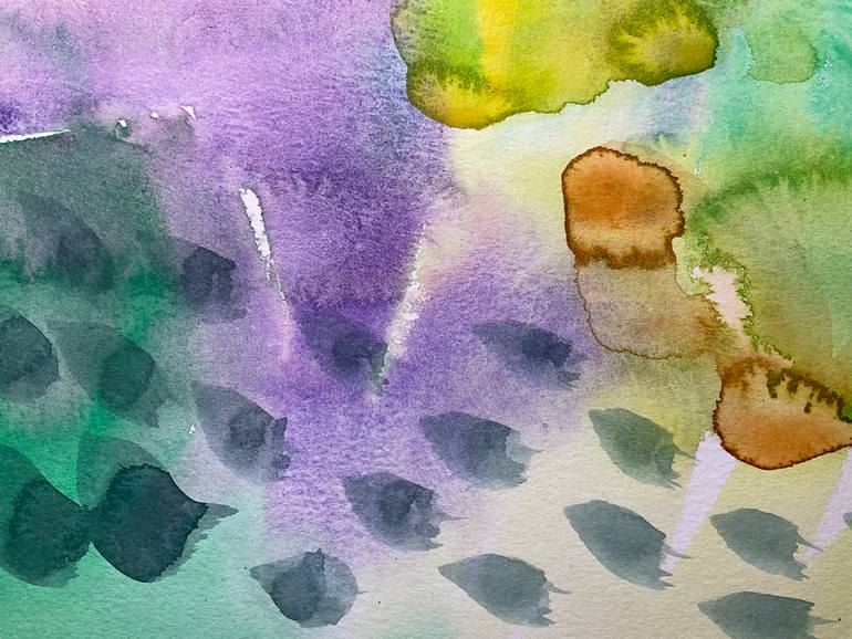 Original Abstract Landscape Painting by Carol Mcdermott