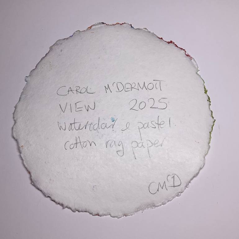 Original Abstract Landscape Mixed Media by Carol Mcdermott