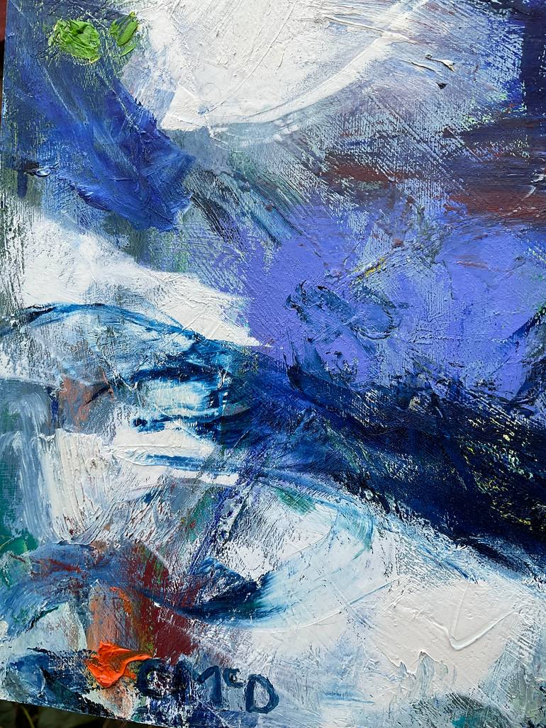 Original Contemporary Landscape Painting by Carol Mcdermott