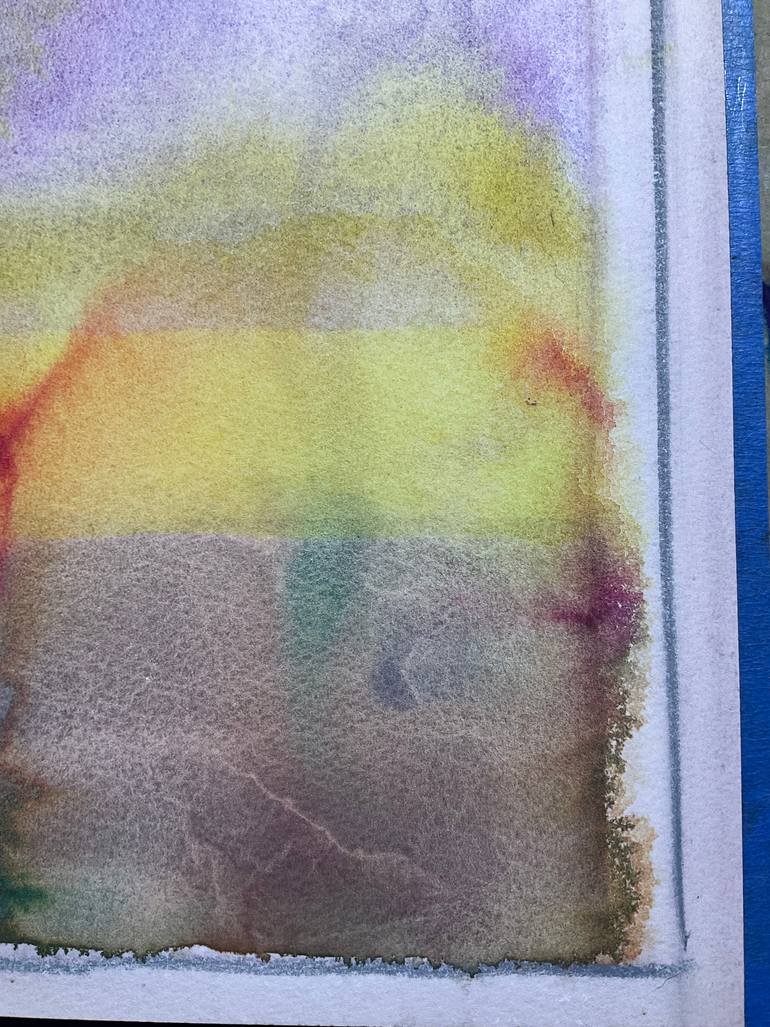 Original Color Field Painting Abstract Painting by Carol Mcdermott
