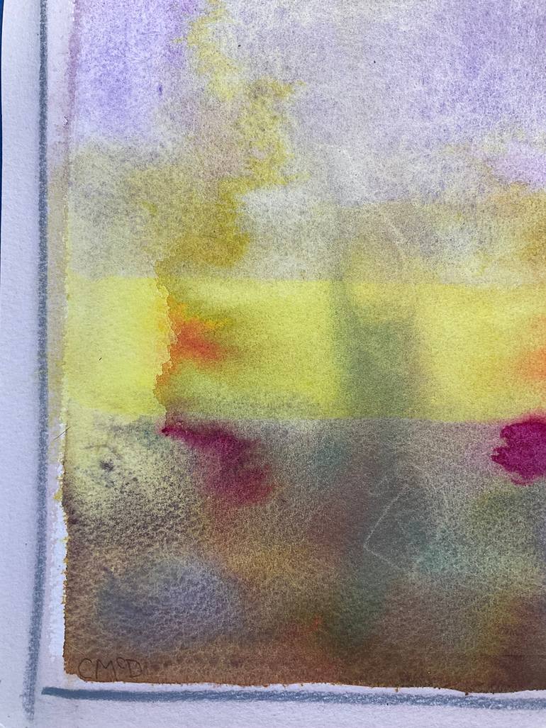 Original Color Field Painting Abstract Painting by Carol Mcdermott