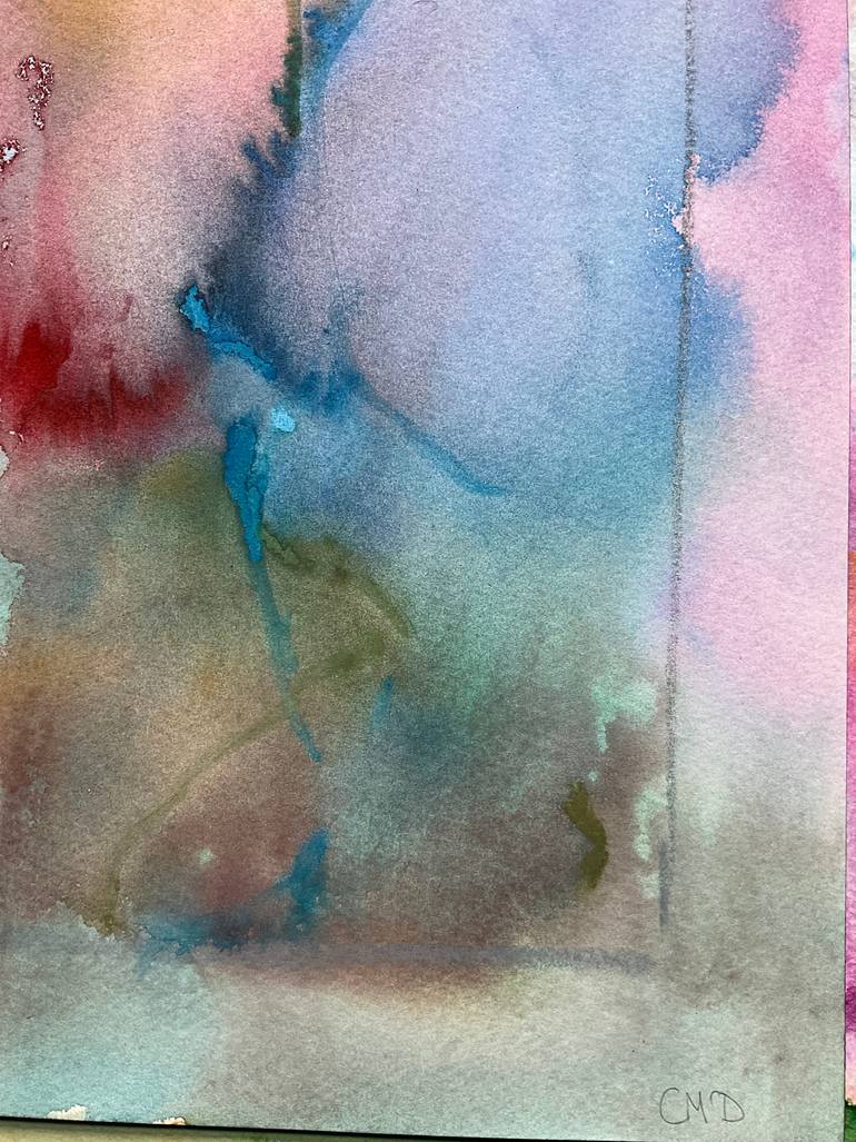 Original Color Field Painting Abstract Painting by Carol Mcdermott