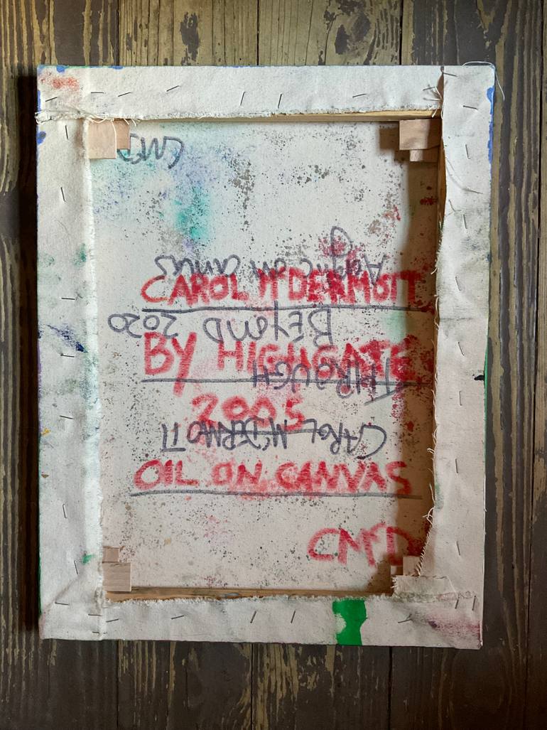 Original Abstract Landscape Painting by Carol Mcdermott