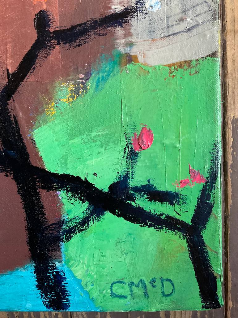 Original Abstract Landscape Painting by Carol Mcdermott