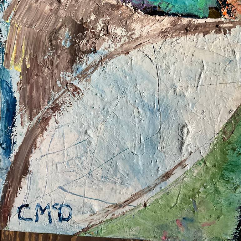 Original Abstract Landscape Painting by Carol Mcdermott
