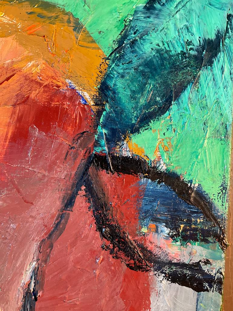 Original Abstract Landscape Painting by Carol Mcdermott