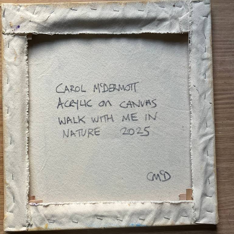 Original Abstract Expressionism Abstract Painting by Carol Mcdermott