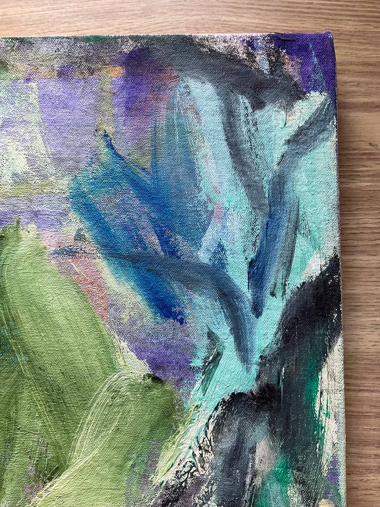Original Abstract Landscape Painting by Carol Mcdermott