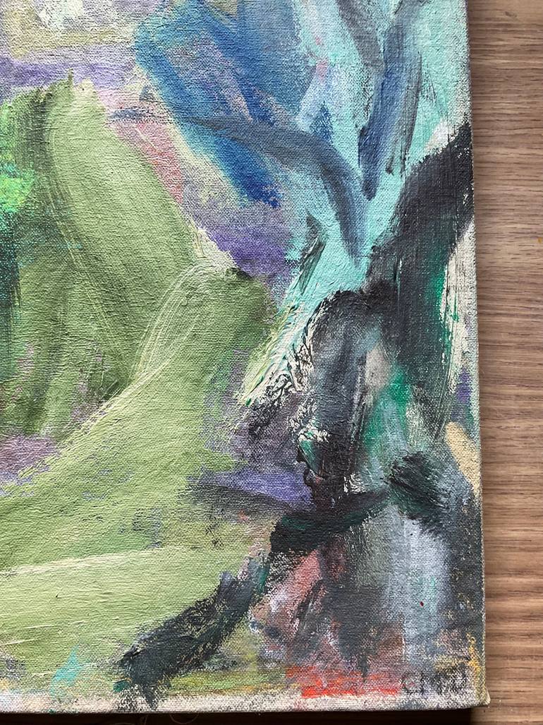 Original Abstract Landscape Painting by Carol Mcdermott