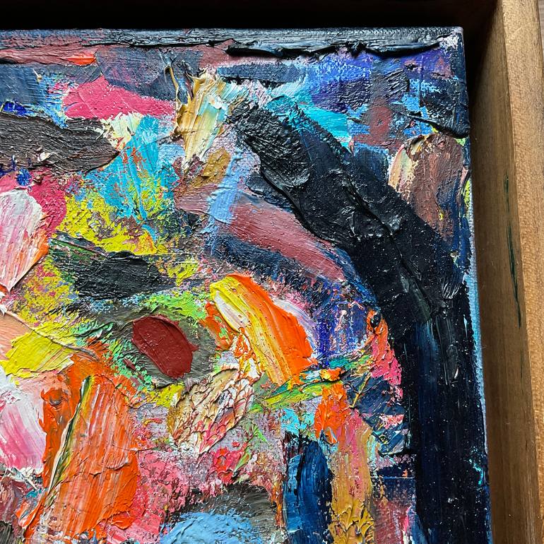 Original Abstract Expressionism Abstract Painting by Carol Mcdermott