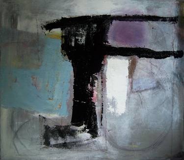 Original Abstract Mortality Paintings by Carol Mcdermott