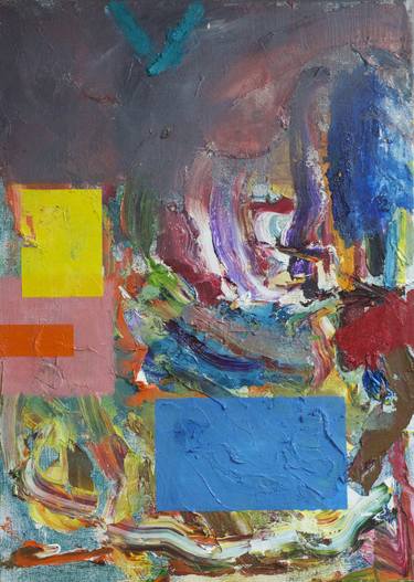 Original Abstract Expressionism Abstract Paintings by Carol McDermott