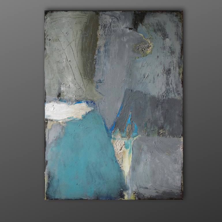 Original Conceptual Abstract Painting by Carol McDermott