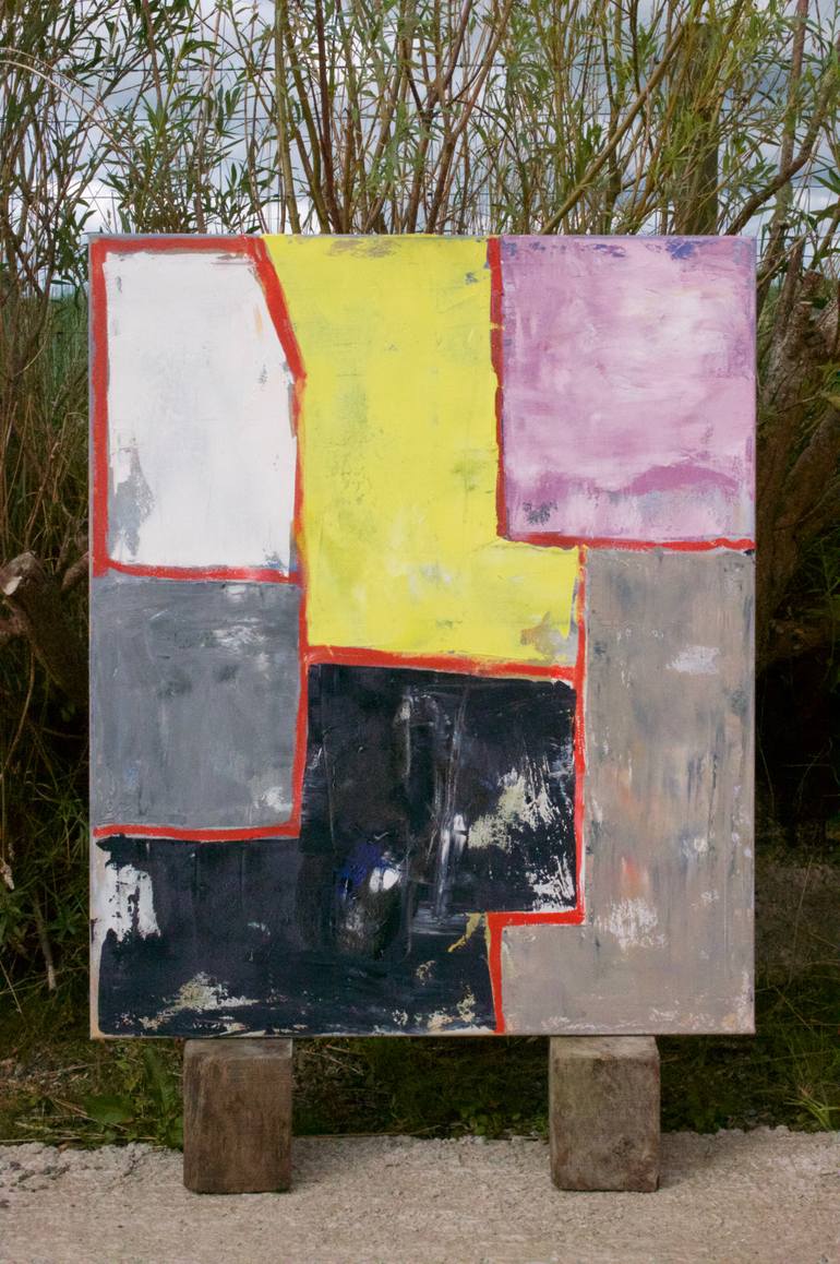 Original Abstract Expressionism Abstract Painting by Carol Mcdermott